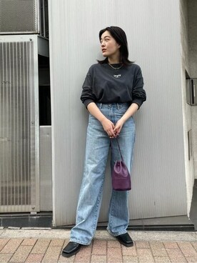 Ungrid STAFFさん（レディース・157cm）の夏コーディネート