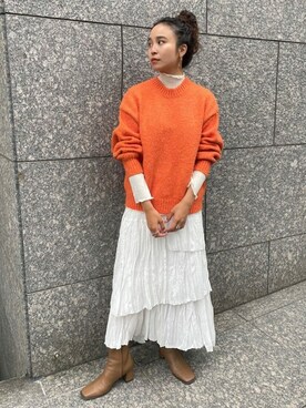 Ungrid STAFFさん（レディース・160cm）の秋コーディネート