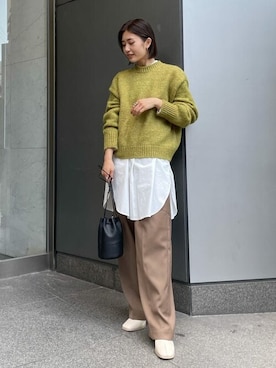 Ungrid STAFFさん（レディース・158cm）の秋コーディネート