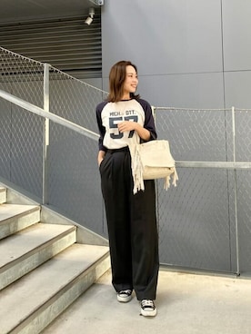 Ungrid STAFFさん（レディース・163cm）の秋コーディネート