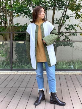 Ungrid STAFFさん（レディース・159cm）の秋コーディネート