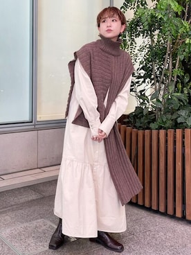 Ungrid STAFFさん（レディース・162cm）の秋コーディネート