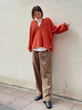 Ungrid STAFFさん（レディース・158cm）の冬コーディネート