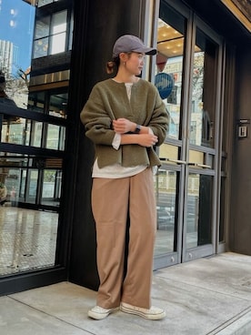 Ungrid STAFFさん（レディース・160cm）の冬コーディネート