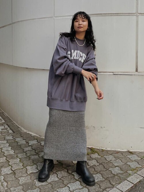Ungridungrid Staffさんのスウェットを使ったコーディネート Zozotown