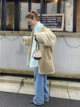 Ungrid STAFFさん（レディース・155cm）の冬コーディネート