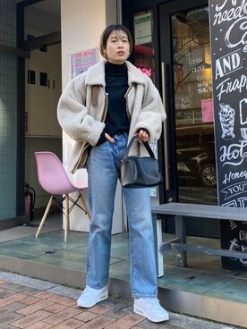 Ungrid STAFFさん（レディース・160cm）の冬コーディネート