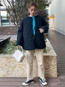 Ungrid STAFFさん（レディース・164cm）の冬コーディネート