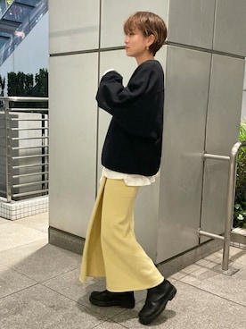 Ungrid STAFFさん（レディース・162cm）の冬コーディネート