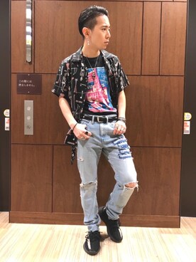 kokoheiさん（メンズ・170cm）の夏コーディネート