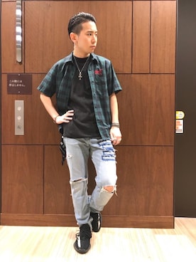 kokoheiさん（メンズ・170cm）の夏コーディネート