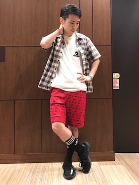 kokoheiさん（メンズ・170cm）の夏コーディネート