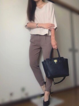  🌼 𝕞 𝕚 𝕟 𝕒 🌼さん（レディース・163cm）の春コーディネート