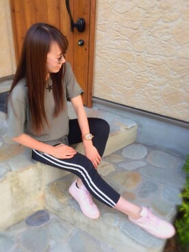  🌼 𝕞 𝕚 𝕟 𝕒 🌼さん（レディース・163cm）の春コーディネート