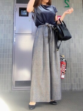  🌼 𝕞 𝕚 𝕟 𝕒 🌼さん（レディース・163cm）の秋コーディネート