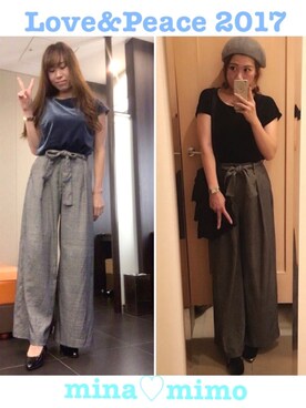  🌼 𝕞 𝕚 𝕟 𝕒 🌼さん（レディース・163cm）の秋コーディネート