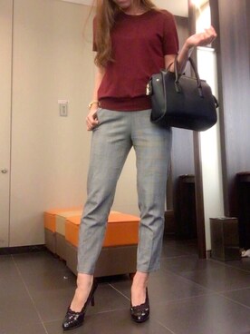 「WATCH.（ウォッチ）のアイテム」を使った、 🌼 𝕞 𝕚 𝕟 𝕒 🌼さん（レディース・163cm）の秋コーディネート