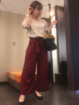 「WATCH.（ウォッチ）のアイテム」を使った、 🌼 𝕞 𝕚 𝕟 𝕒 🌼さん（レディース・163cm）の秋コーディネート