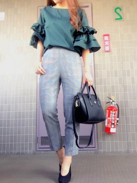 「WATCH.（ウォッチ）のアイテム」を使った、 🌼 𝕞 𝕚 𝕟 𝕒 🌼さん（レディース・163cm）の秋コーディネート