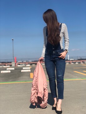  🌼 𝕞 𝕚 𝕟 𝕒 🌼さん（レディース・163cm）の春コーディネート