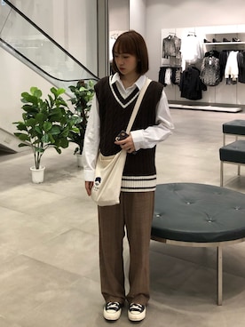 ホリーさん（レディース・161cm）の春コーディネート