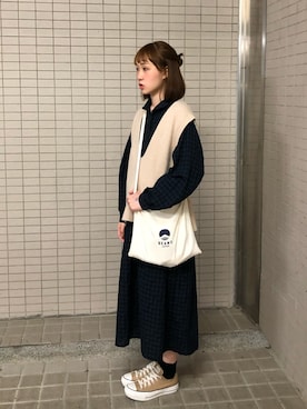 ホリーさん（レディース・161cm）の春コーディネート