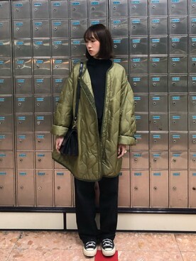 ホリーさん（レディース・161cm）の冬コーディネート