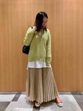 中西 花怜さん(レディース・168cm)の春コーディネート