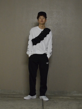「SASQUATCHfabrix.（サスクワァッチファブリックス）のアイテム」を使った、2754さん（メンズ・179cm）の春コーディネート