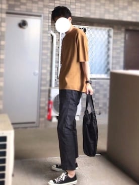 「SHIPS（シップス）のアイテム」を使った、ダイスさん（メンズ・185cm）の夏コーディネート