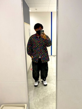 「NIKEスニーカー」｜koukicunさん（メンズ・174cm）の春コーディネート