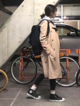 u  r  iさん（レディース・171cm）の冬コーディネート