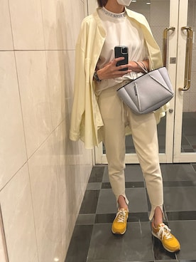 u  r  iさん（レディース・170cm）の春コーディネート