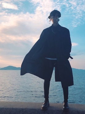 「UNIQLO（ユニクロ）の50色ソックス（消臭機能付き）（ソックス/靴下）」を使った、うめ  相互さん（メンズ・178cm）の冬コーディネート