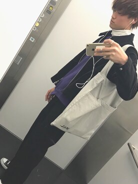 Dさん（メンズ・178cm）の冬コーディネート