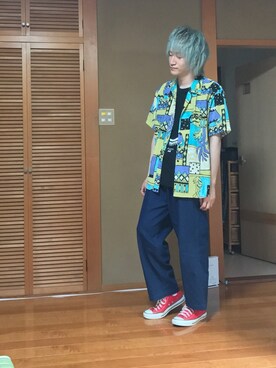 みっきーさん（メンズ・166cm）の夏コーディネート