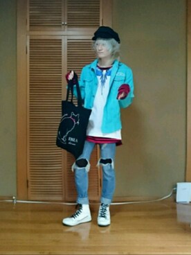 みっきーさん(メンズ・166cm)の春コーディネート