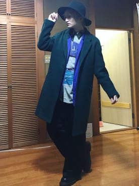 みっきーさん（メンズ・166cm）の冬コーディネート