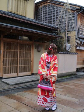 maimainsさんの（kimono | キモノ）を使ったコーディネート