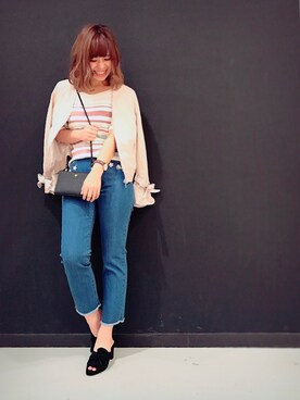 「willselection」｜「アイテム（ブルゾン）」を使った、maimainsさん（レディース・161cm）の春コーディネート