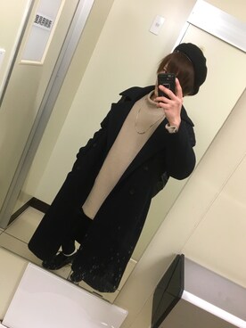 ねこさんさん（メンズ・174cm）の冬コーディネート