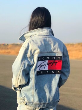 デニムジャケットを使った 高校生 のレディース人気ファッションコーディネート Wear