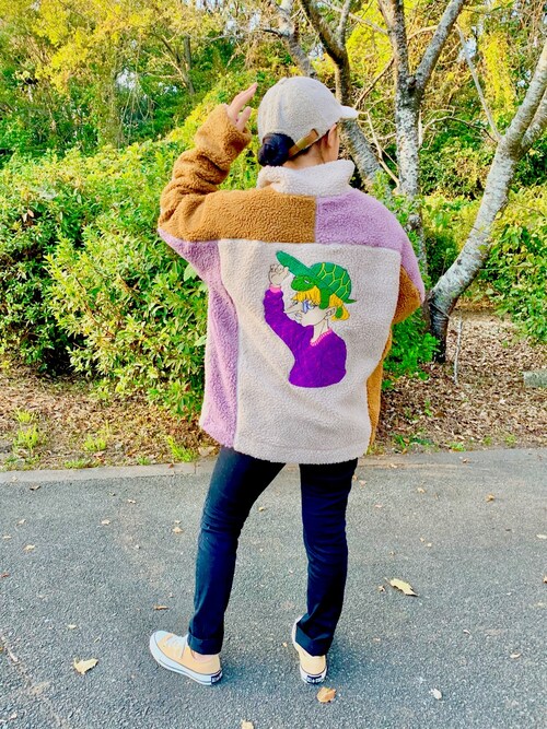 𝓜𝓲𝓼𝓪𝓴𝓲.|ジャケット/アウターを使ったコーディネート - WEAR