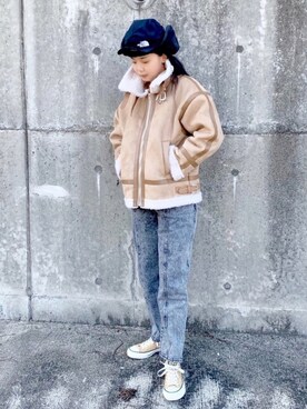 ムートンコートを使った ノースフェイス の人気ファッションコーディネート Wear ムートンコートを使った ノースフェイス の人気ファッションコーディネート Wear