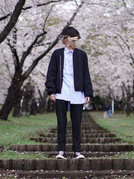 ガリボさん(メンズ・168cm)の春コーディネート