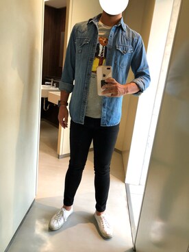 Teruya Nikaidoさん（メンズ・175cm）の秋コーディネート