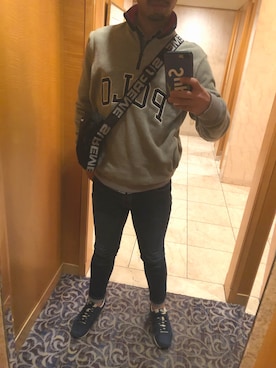 Teruya Nikaidoさん（メンズ・175cm）の冬コーディネート