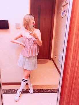 有一个姑娘さんのコーディネート