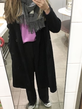 MINAEさん(レディース・160cm)の冬コーディネート