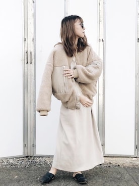 MINAEさん（レディース・160cm）の冬コーディネート